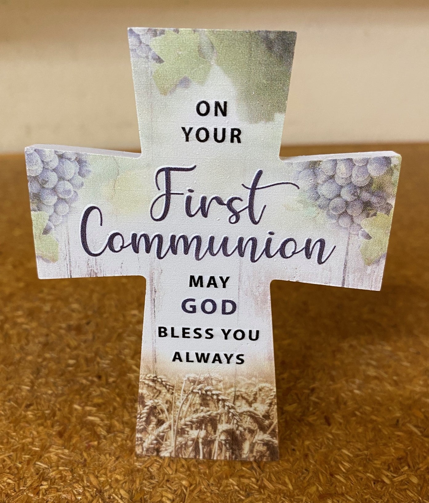 First Communion resin Standing Cross