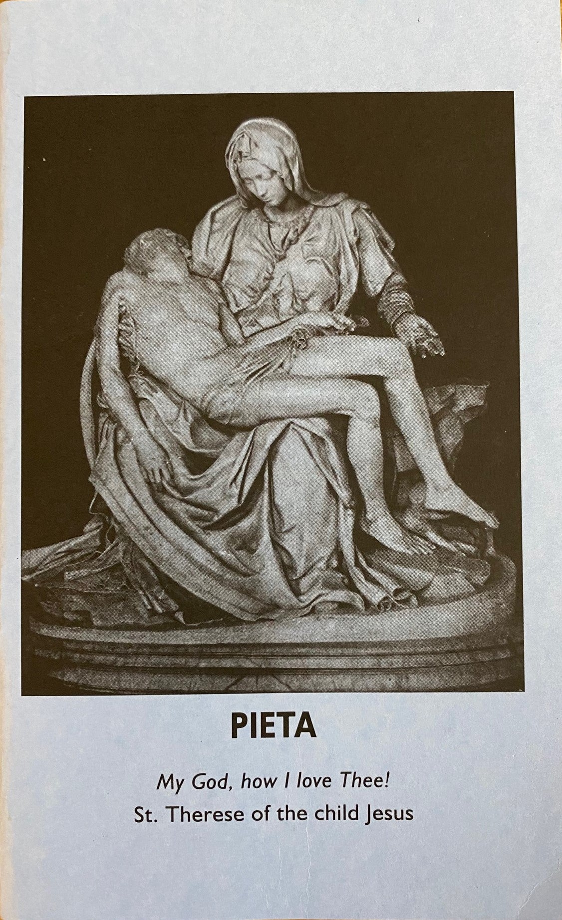 Pieta prayer book