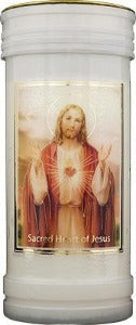 Sacred Heart Devotional Candle