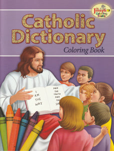 Catholic Dictionary Coloring Book