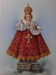 Infant of Prague A5 size