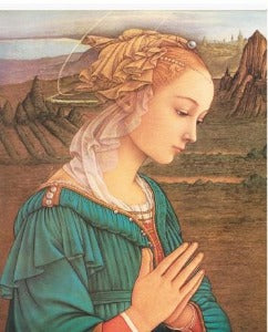 Lippi Madonna  A4 size