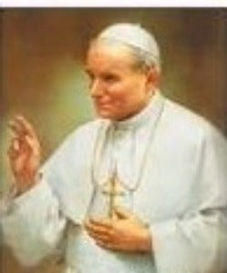 Pope St John Paul 11 A4 size