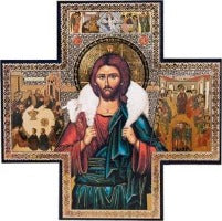 Wood Cross Icon