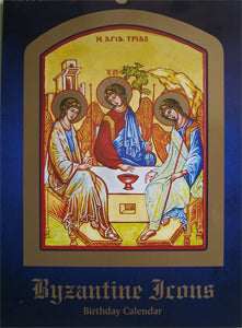 Birthday Calendar Byzantine Icons