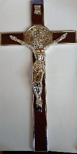 Crucifix 29cm - St Benedict